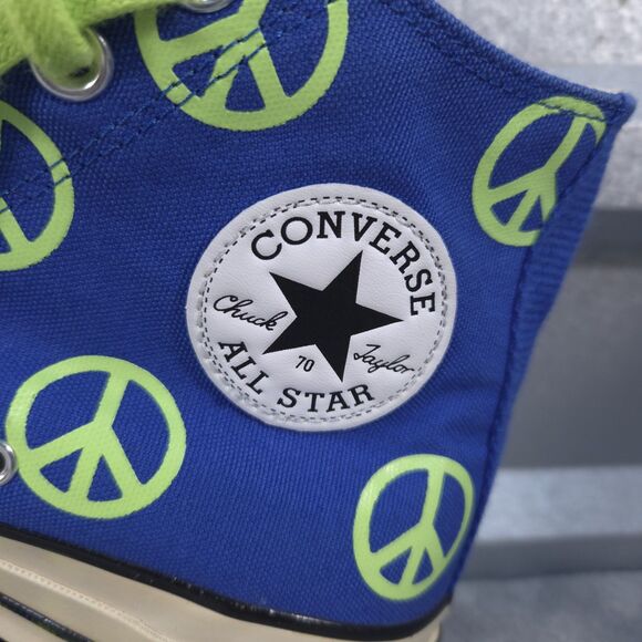 Converse Men's Chuck 70 Hi Multicolor Scatter Dye Shoes Canvas Sneakers Trainers - Picture 7 of 12